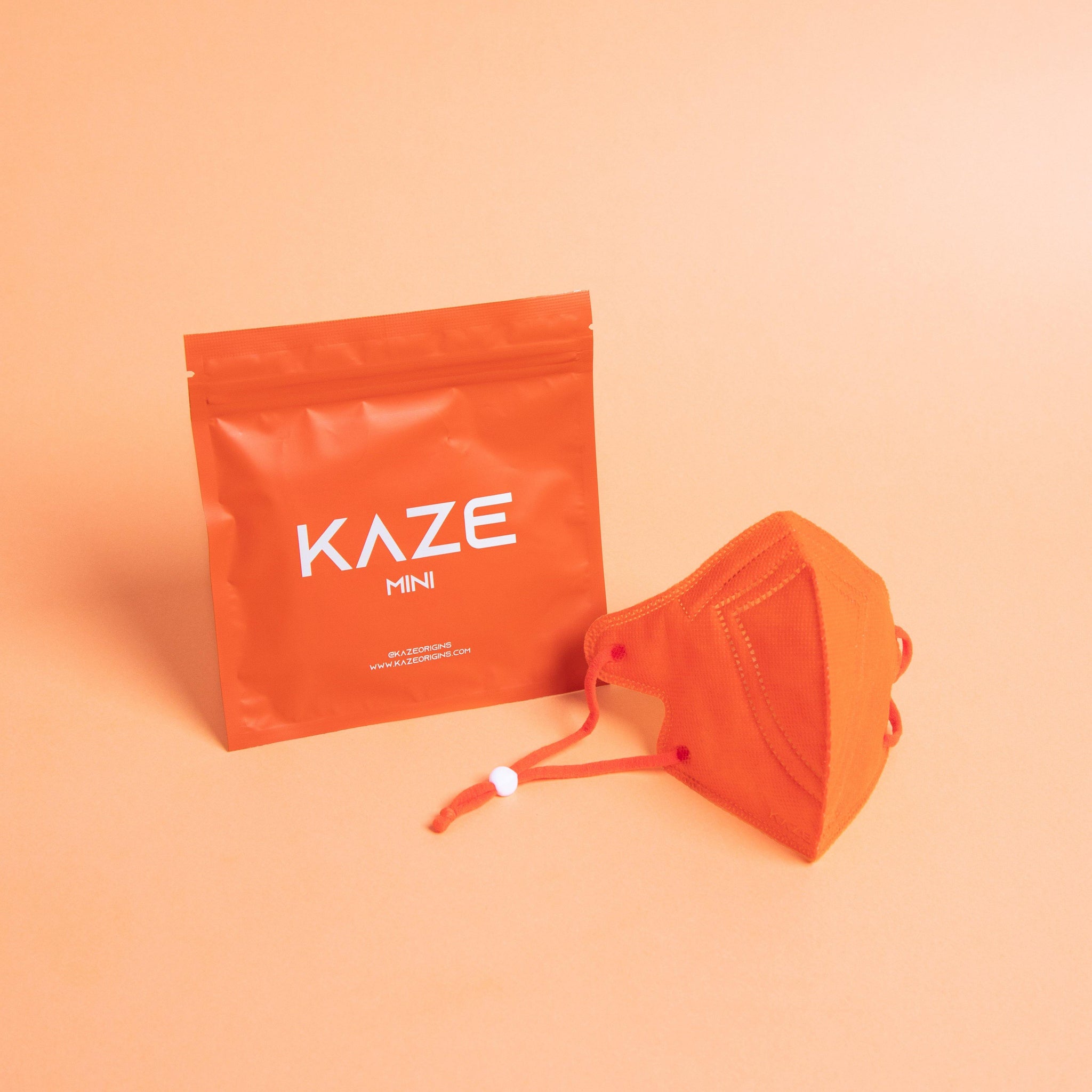 Mini Citrus Orange KN95 - KAZE Origins Face Masks